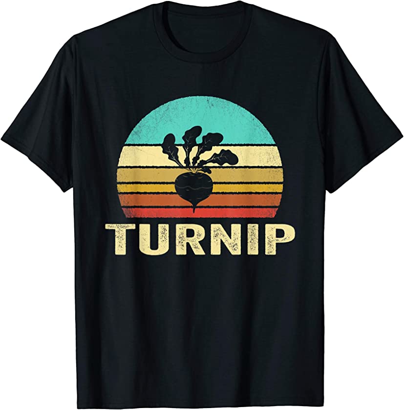 Vintage Turnip Shirt Sunset