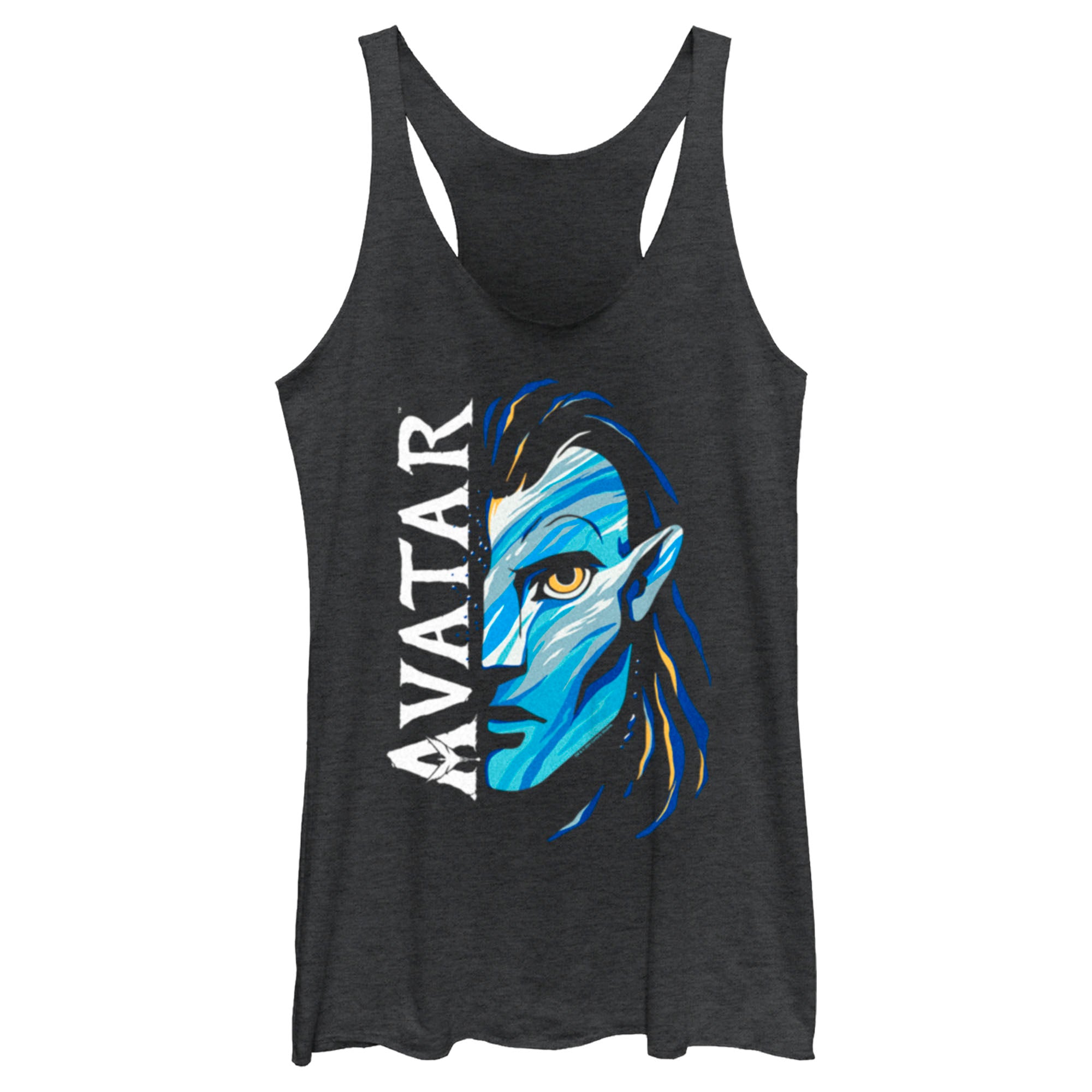 Women’S Avatar: The Way Of Water Jake Sully Face Logo Racerback Tank Top