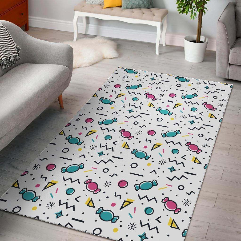 Candy design pattern Rug