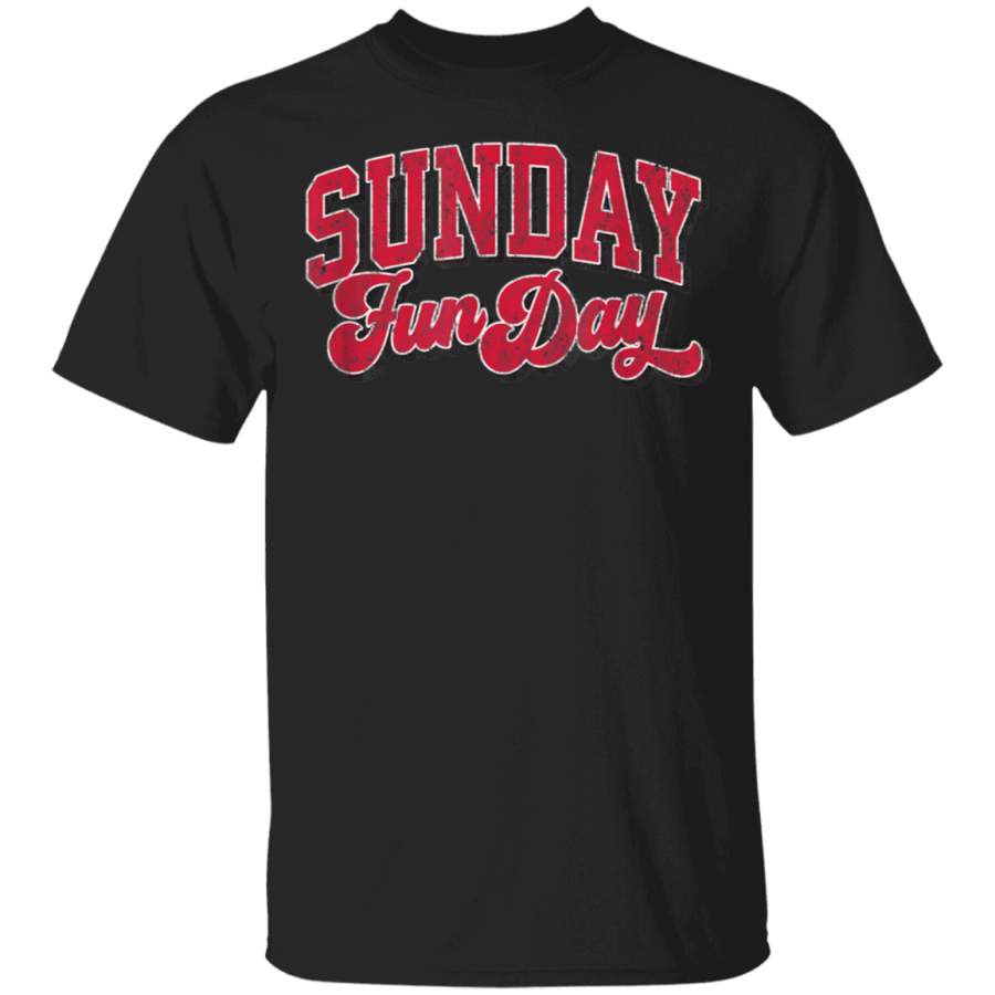 Vintage Sunday Funday San Francisco Football Retro Fun Day TShirt