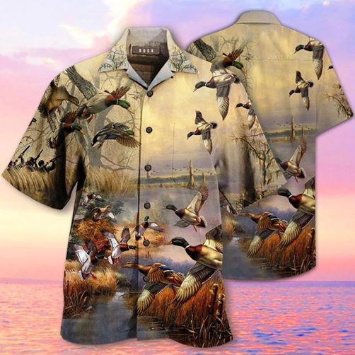 Duck Hunting Hawaii Shirt For Men Women Adult Ha26424