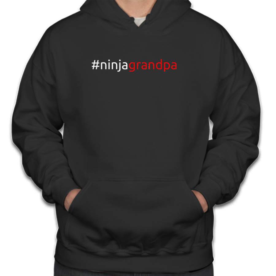 #NinjaGrandpa – Ninja Grandpa – support your grandkids Hoodie