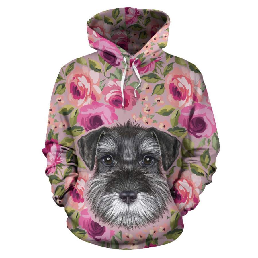 Schnauzer Puppy Hoodie