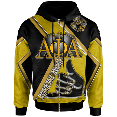 Alpha Phi Alpha Hoodie – Alpha Phi Alpha Fraternity Hand Hoodie