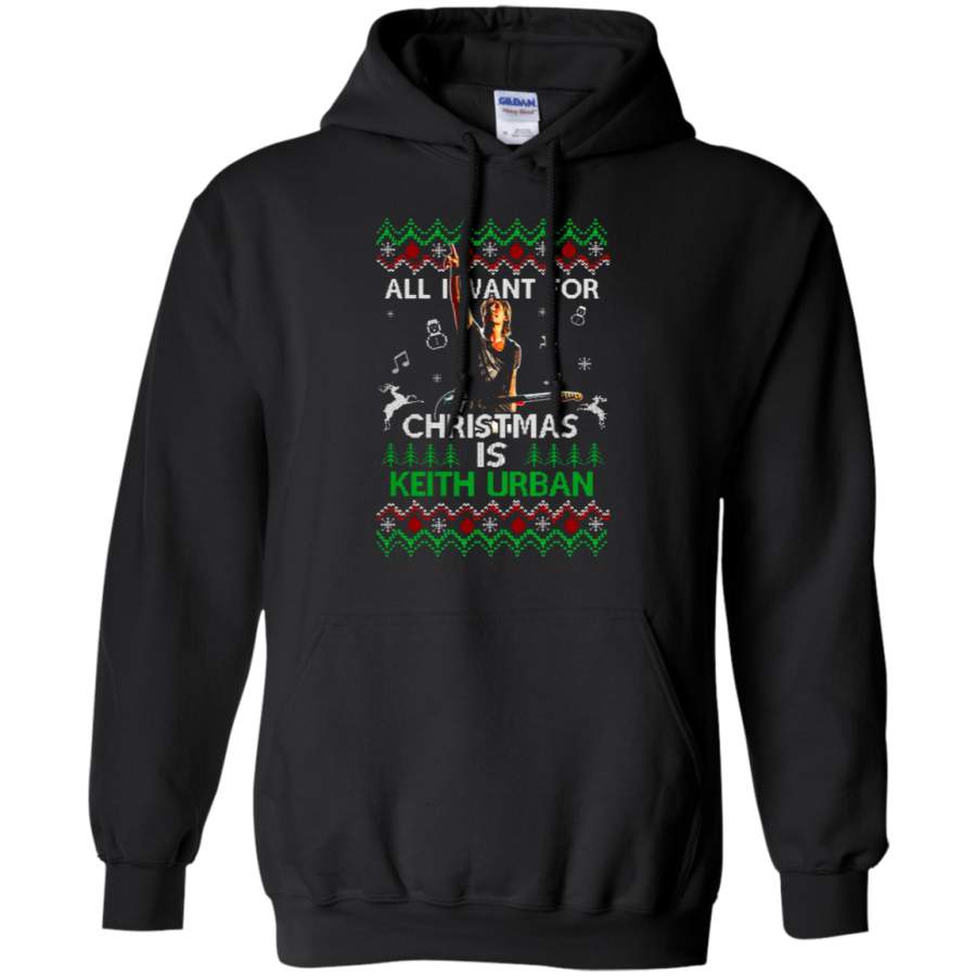 AGR All I Want For Christmas Is Keith Urban Hoodie