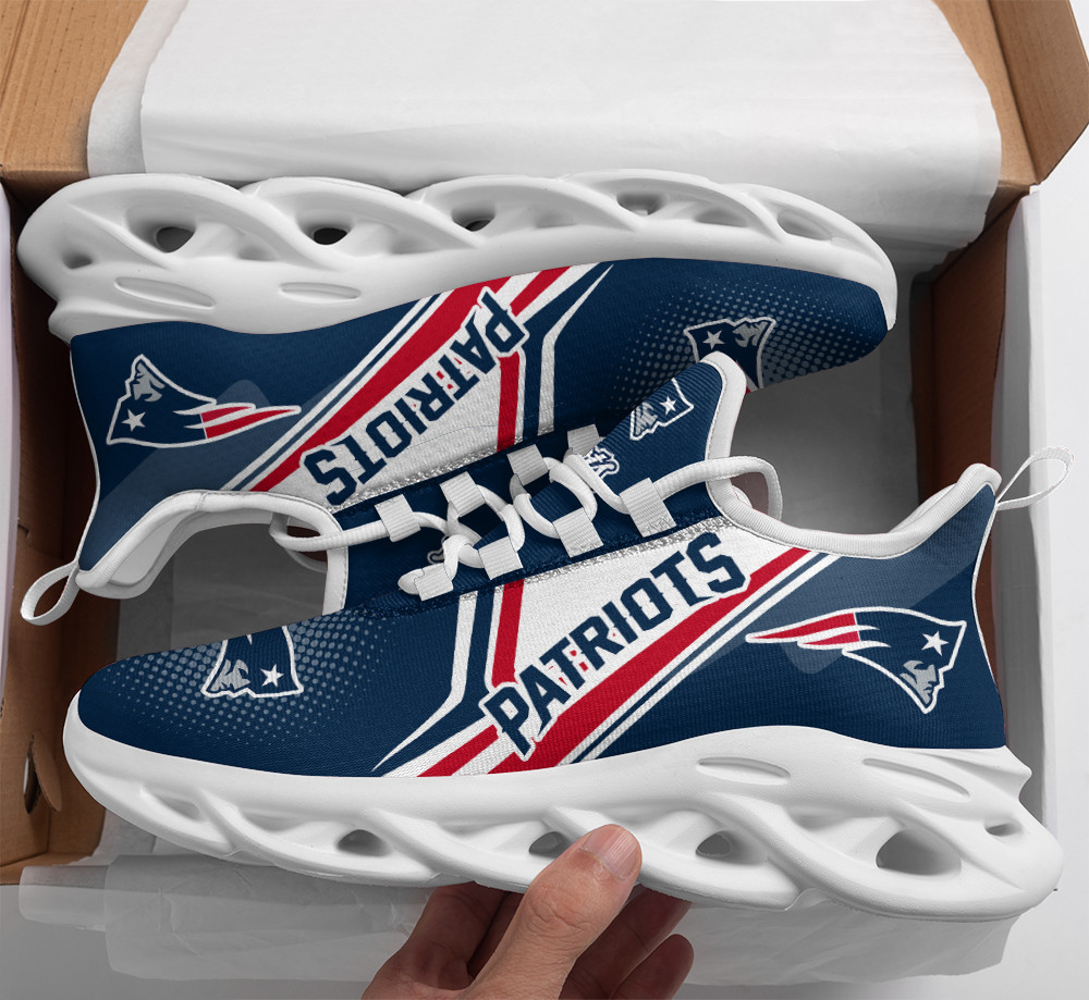 New England Patriots Yezy Running Sneakers Bg353