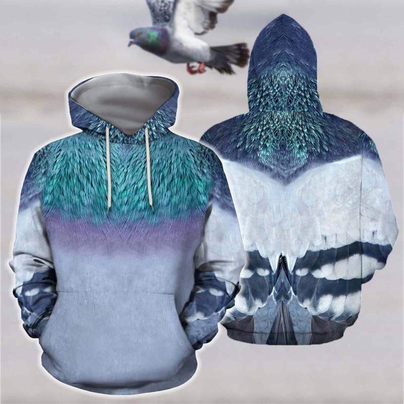 Animal Pigeon Hc1401 Hoodie