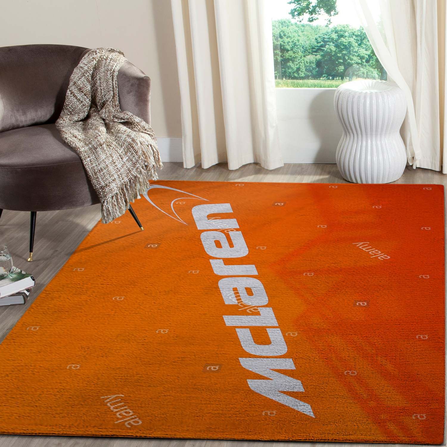 McLaren Logo SuperCars Area Rugs Living Room Carpet FN161211 Local Brands Floor Decor