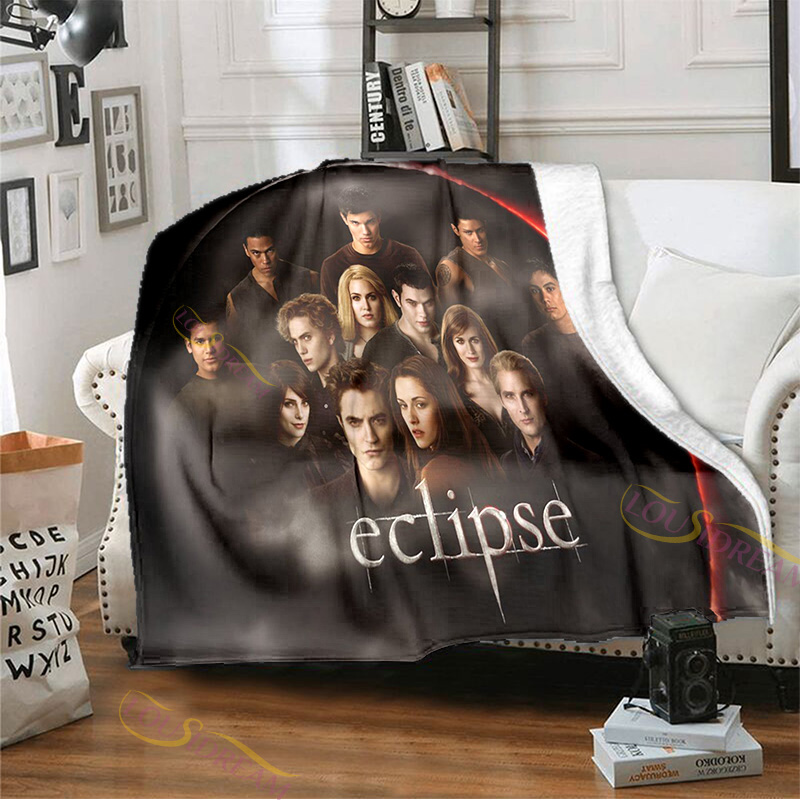 The Twilight Saga Super Soft Blanket for All Season Warm Trikahan Flannel Fleece Blankets for Couch Bed Sofa Bedspread Quilt alx