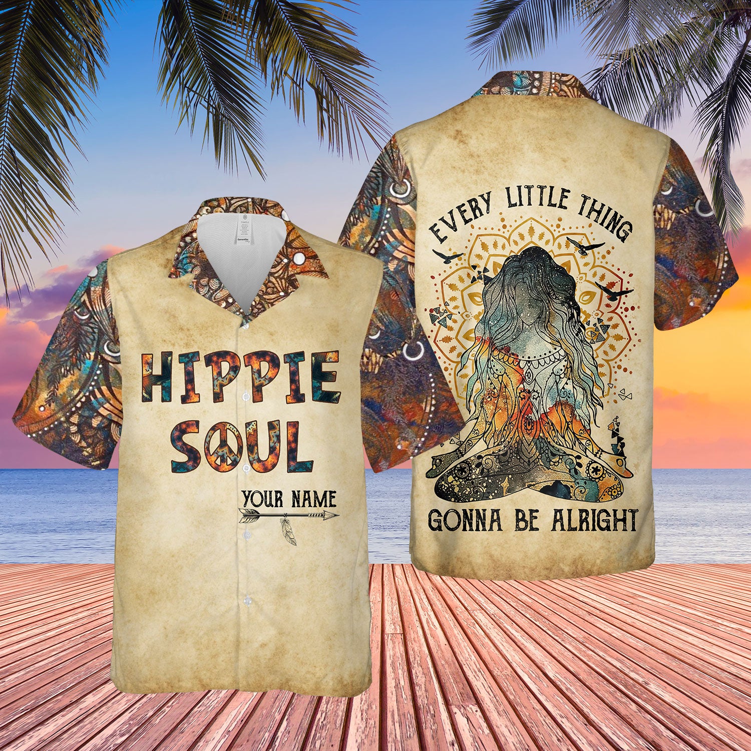 Every Little Things Is Gonna Be Alright Hn Hawaiian Shirt Ha17512