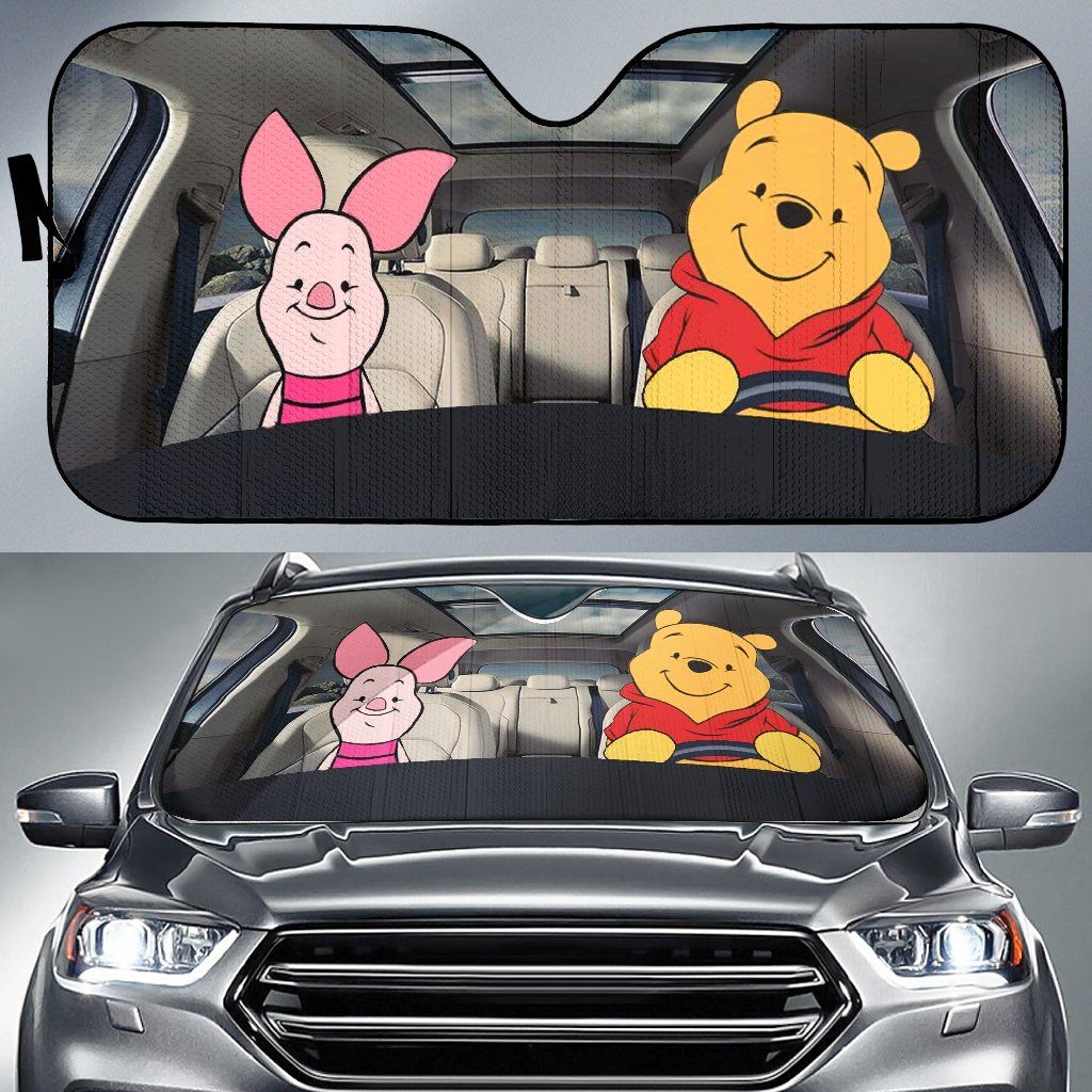 POOH AUTO SUN SHADES U160810  Universal Fit