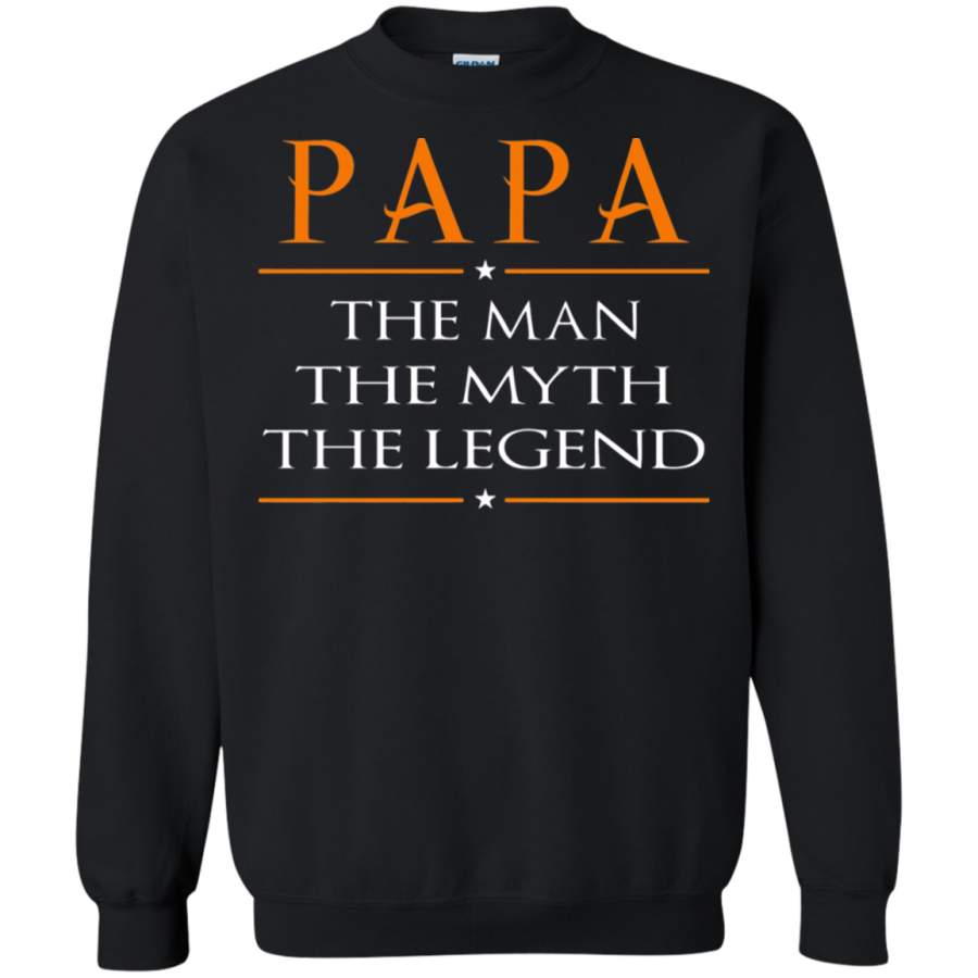 AGR Papa The Man The Myth The Legend Father’s Day Sweatshirt