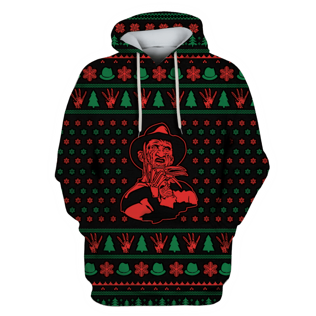 Freddy Krueger In Nightmare On Elm Street Custom T-Shirt – Hoodies Apparel