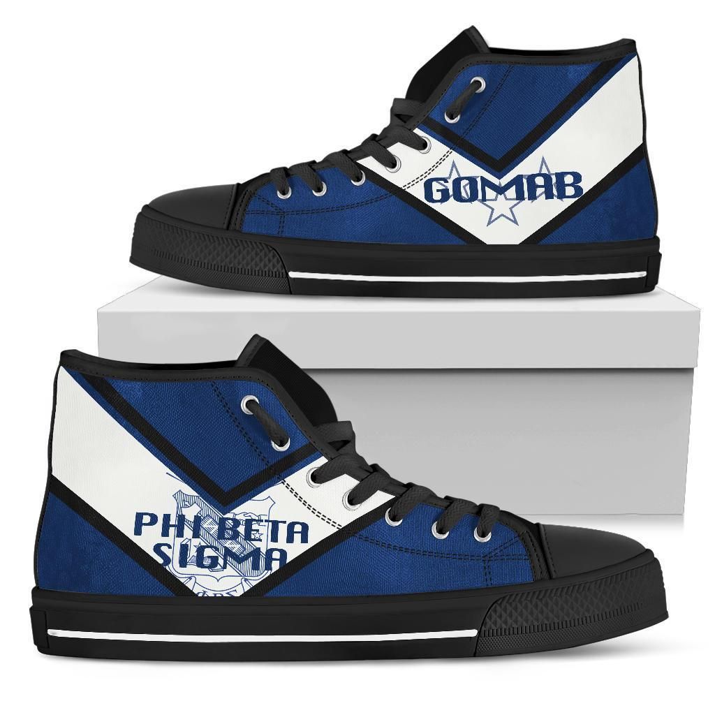 Stars Phi Beta Sigma High Top Shoes