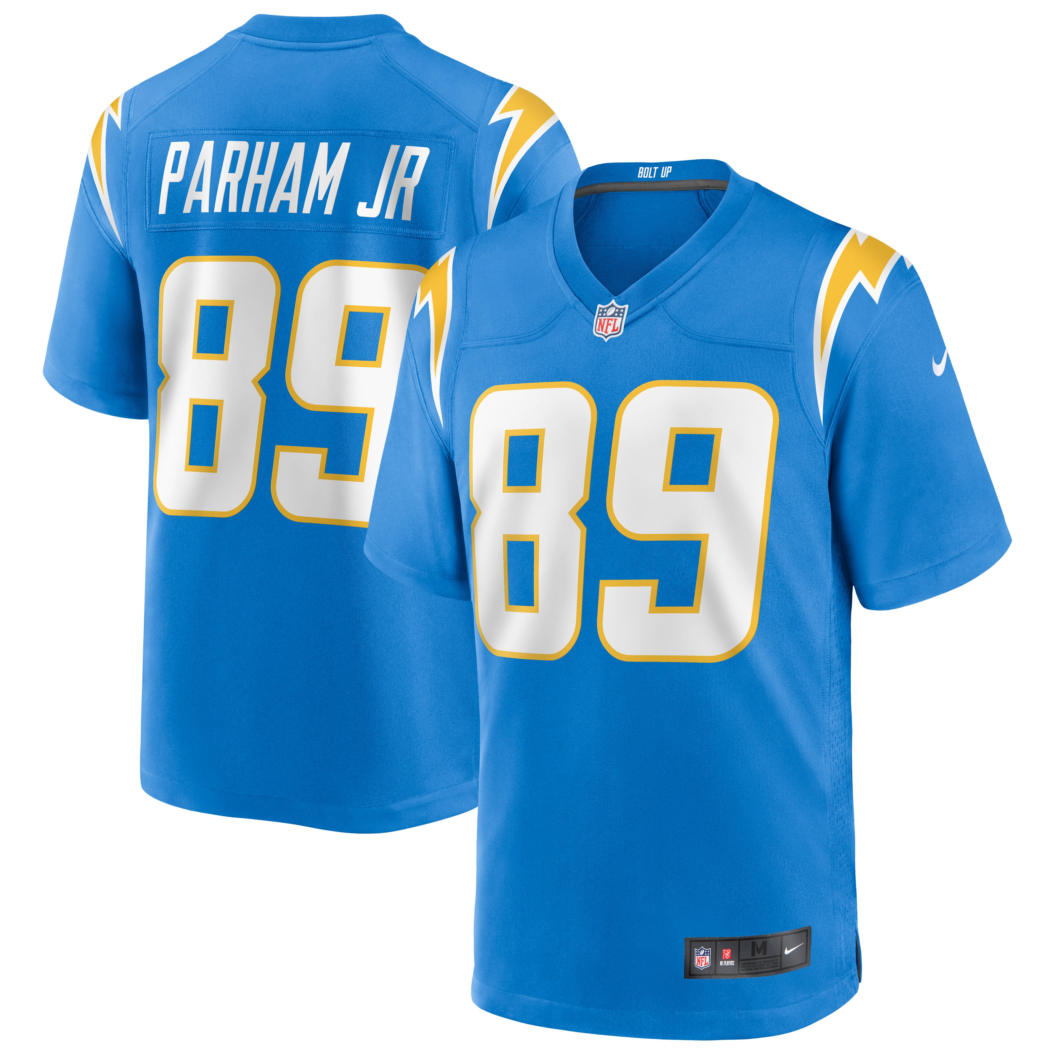 Donald Parham Jr. Los Angeles Chargers Game Jersey – Powder Blue