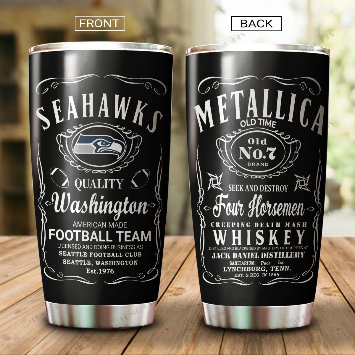 Buy Metal Seattle Seahawks Stainless Steel Tumbler