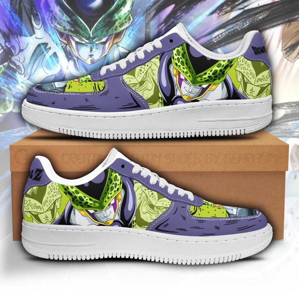 Super Cell Dragon Ball Air Force Shoes Sneakers Custom Anime