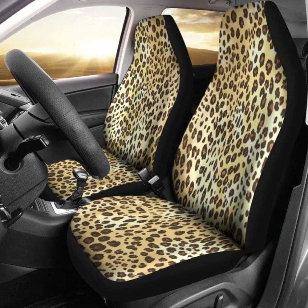 Designer Leopard Car Seat Cover 092813