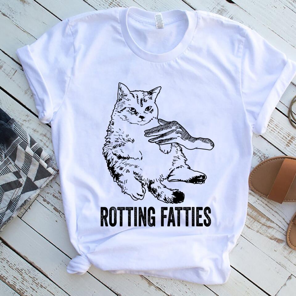 Trending Personalized Women Shirt – Rotting Fatties