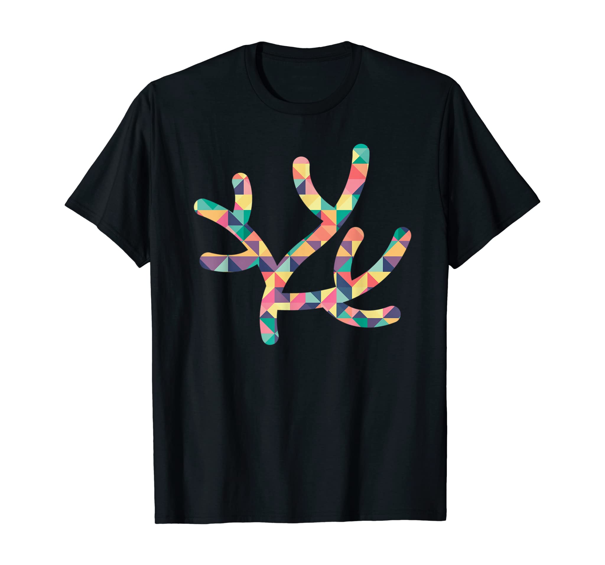 Coral Abstract Color Summer Polyp Reef Lover Girl Gift T-Shirt