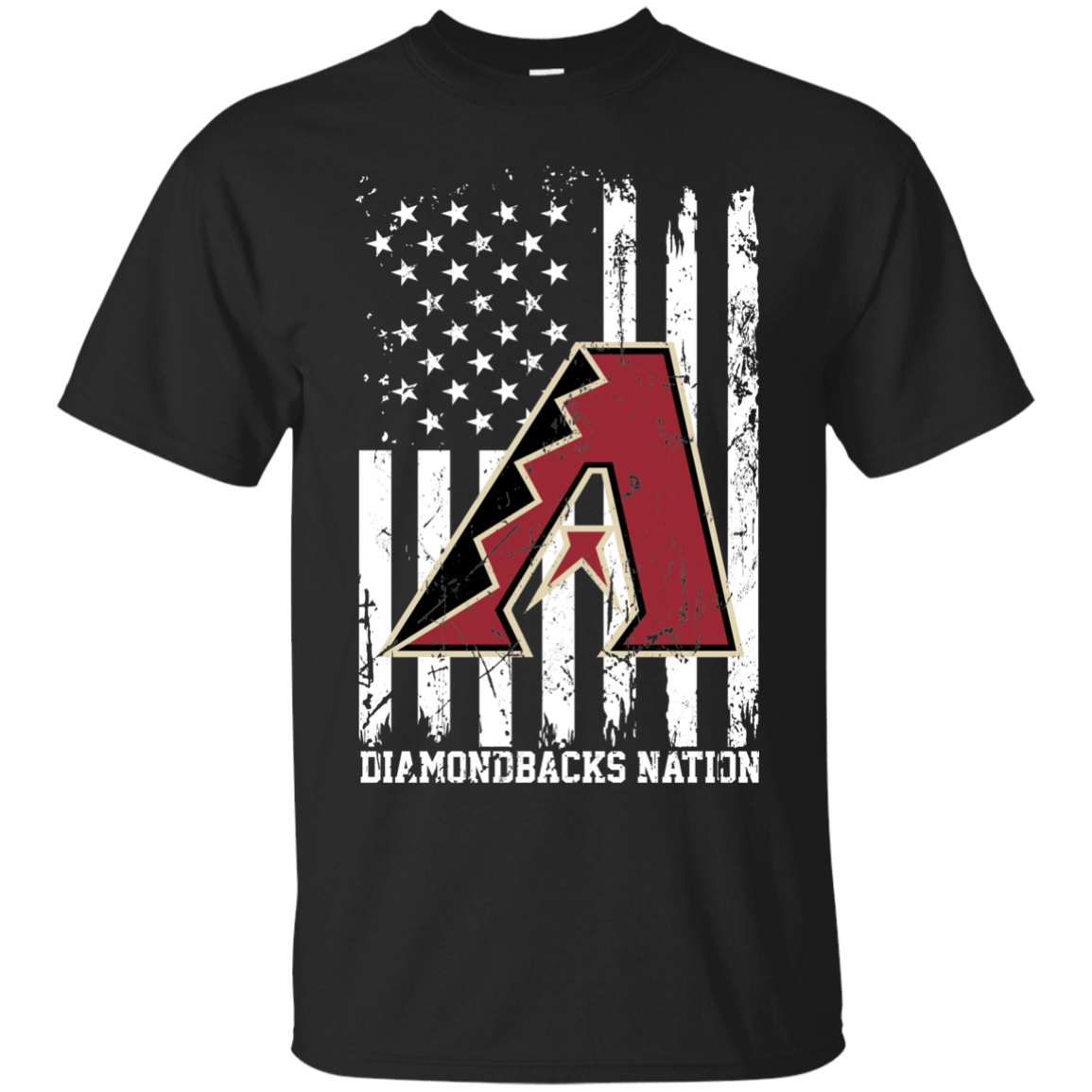 Shop Arizona Diamondbacks Nations Baseball Us Flag Fourth Of July Shirt