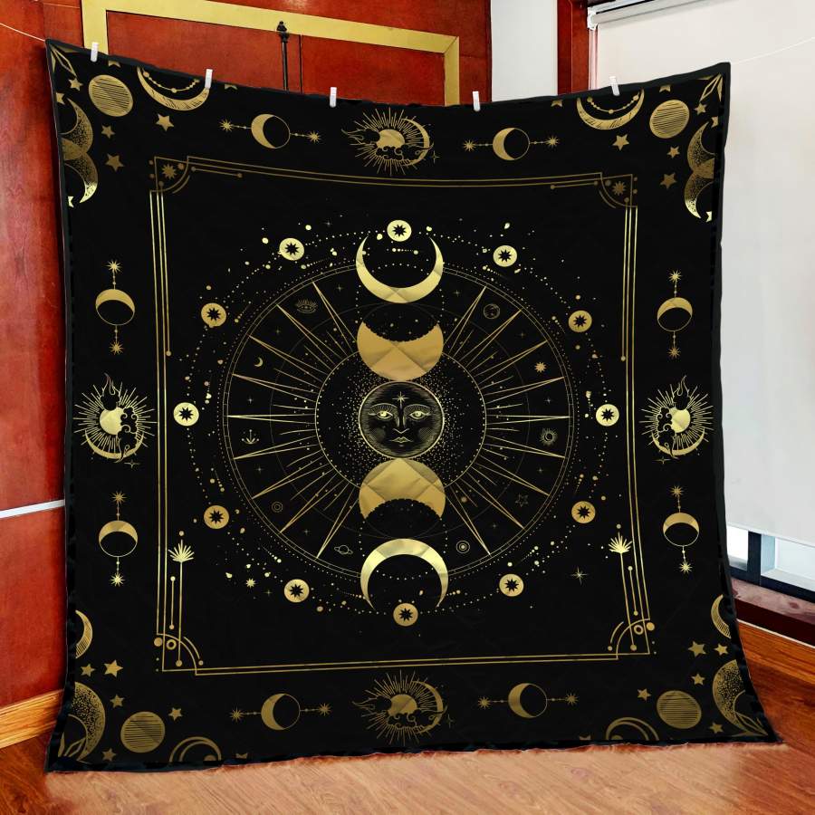 Wicca Three Godness All Over Printed Quilt NTN10202002