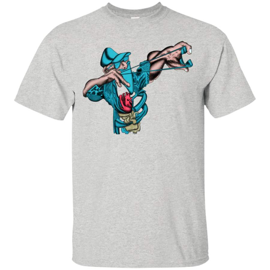 Cool Man With Slingshot TShirt Tepchase Store