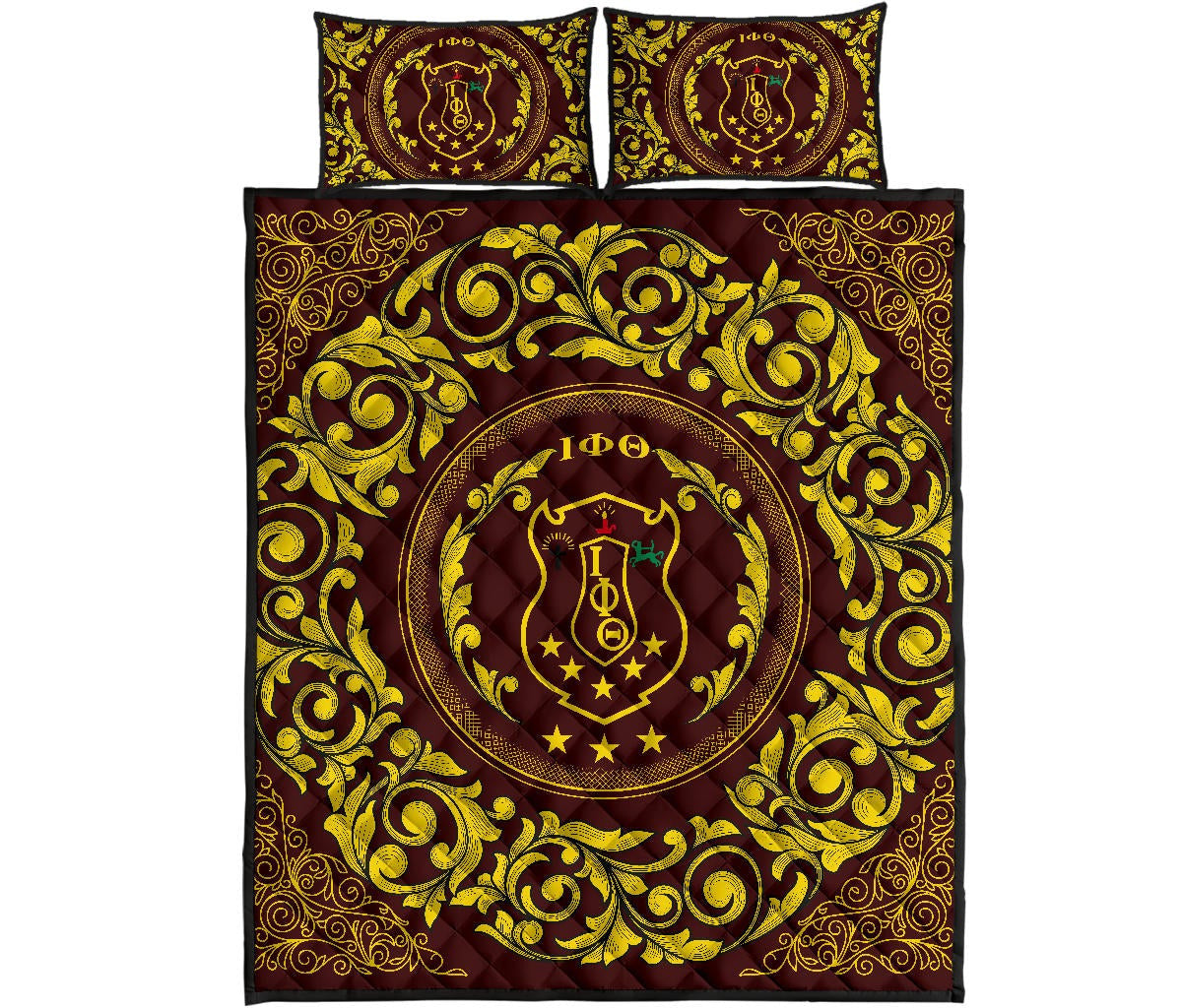 Iota Phi Theta Fraternity Quilt Bed Set