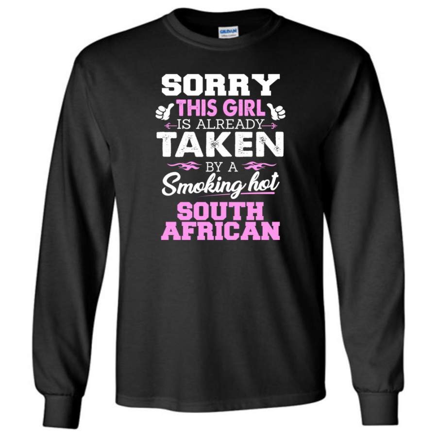 South African Shirt Cool Gift for Girlfriend, Wife or Lover – Long Sleeve T-Shirt