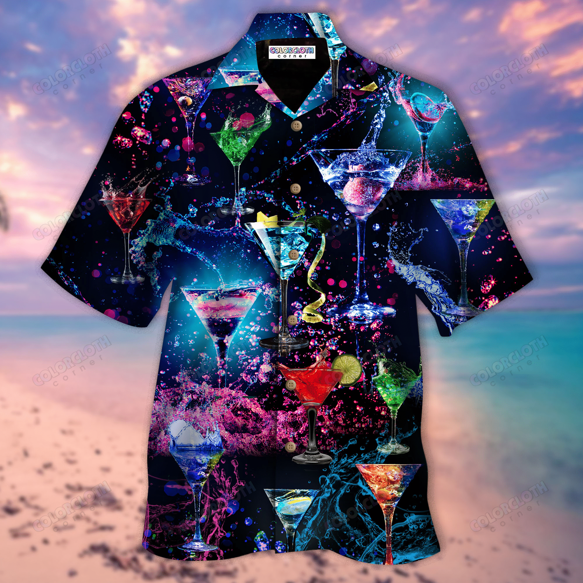 Cocktail Aloha Hawaii Shirts For Men Women Ha40435