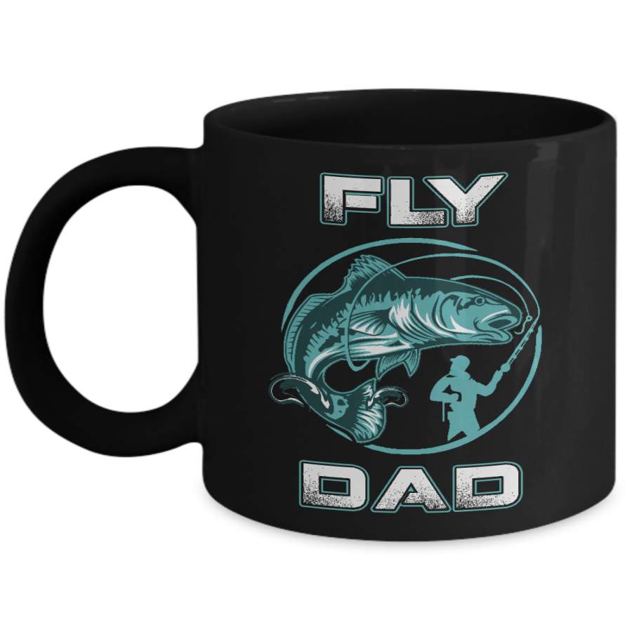 Fly Fishing Dad Mug