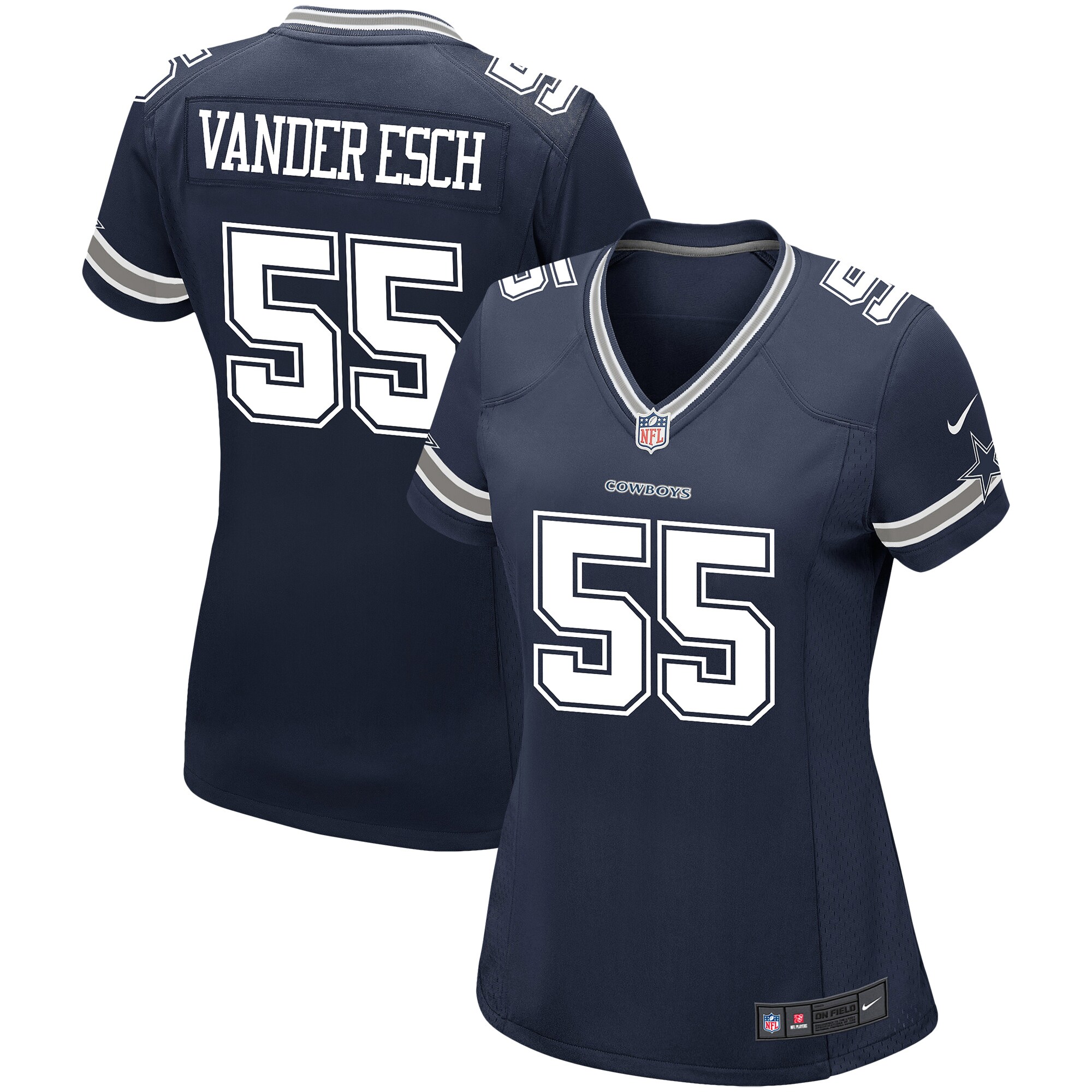 Leighton Vander Esch Dallas Cowboys Women's Game Player Jersey – Navy