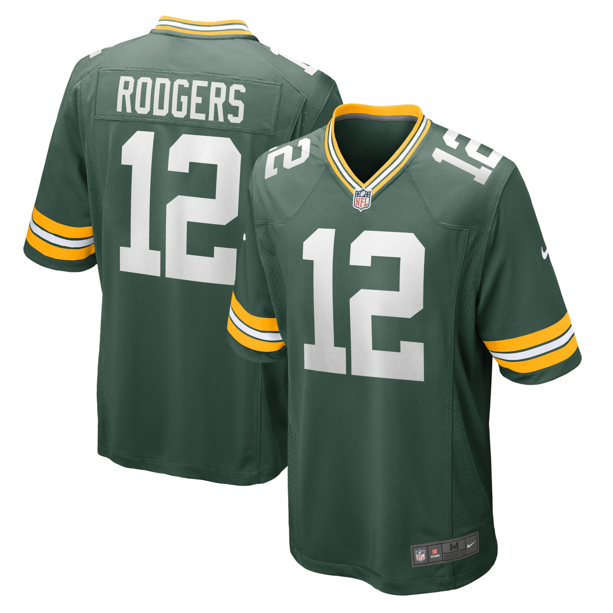 Aaron Rodgers Green Bay Packers Game Team Jersey – Green NFL