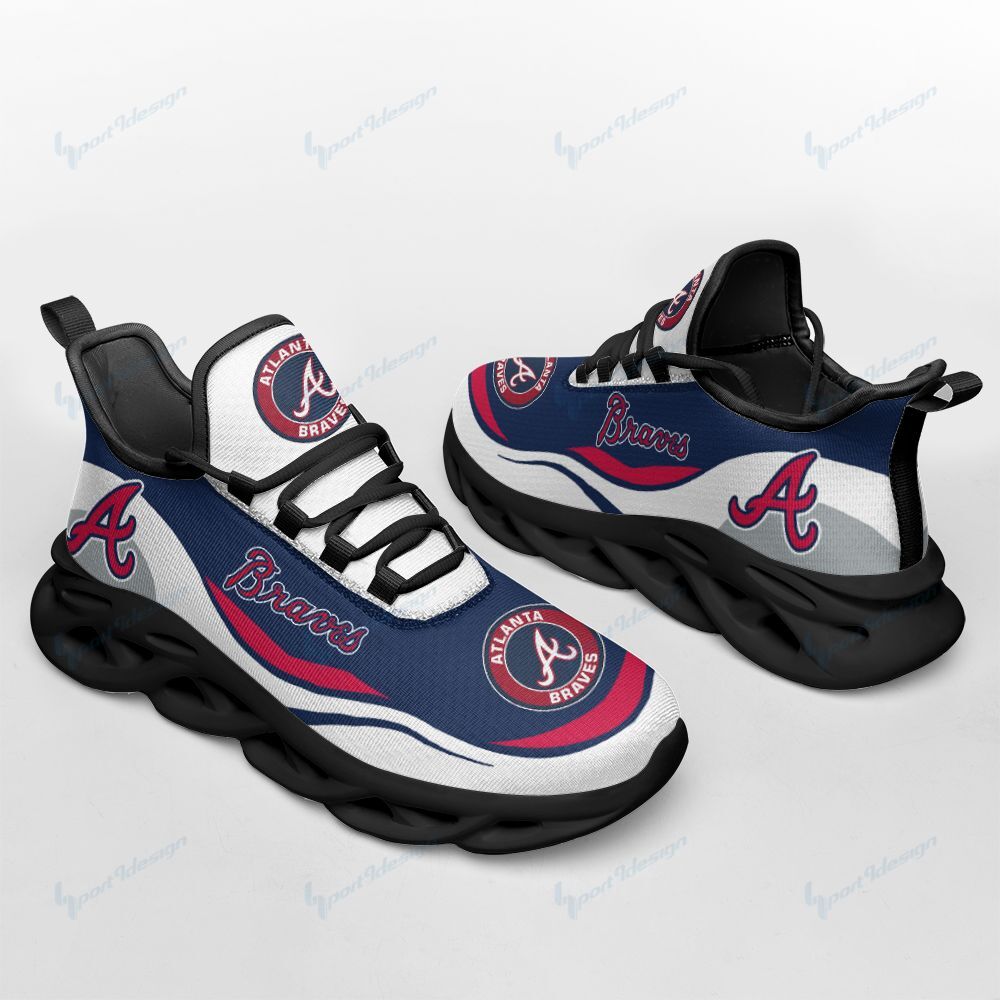 Atlanta Braves Yezy Running Sneakers 73