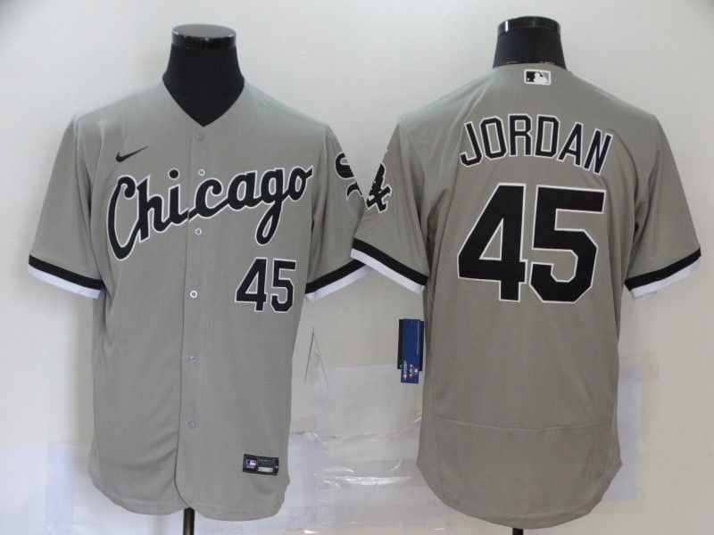 Chicago White Sox Michael Jordan #45 2020 MLB Grey Jersey