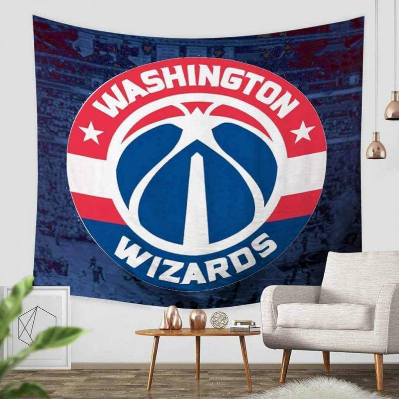 3D Custom Washington Wizards Throw Wall Hanging Bedspread