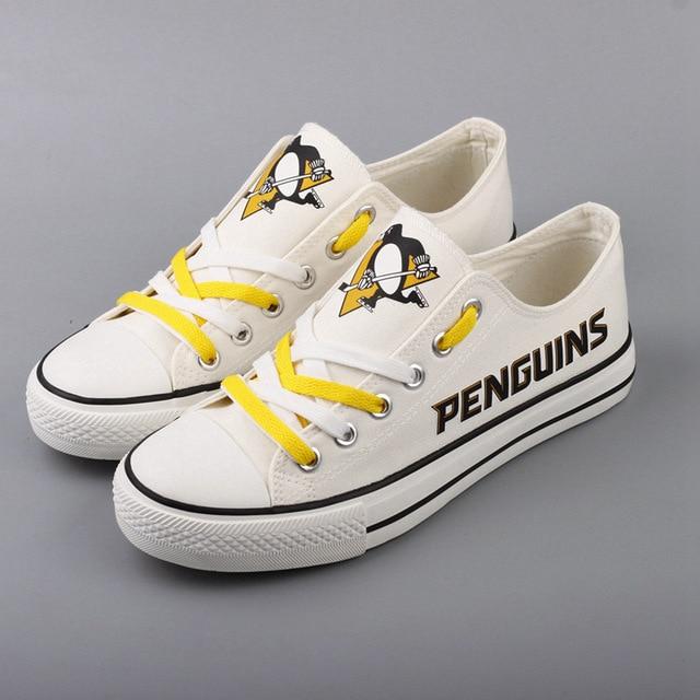 Cheap Pittsburgh Penguins Shoes For Sale Letter Glow In The Dark Shoes Laces