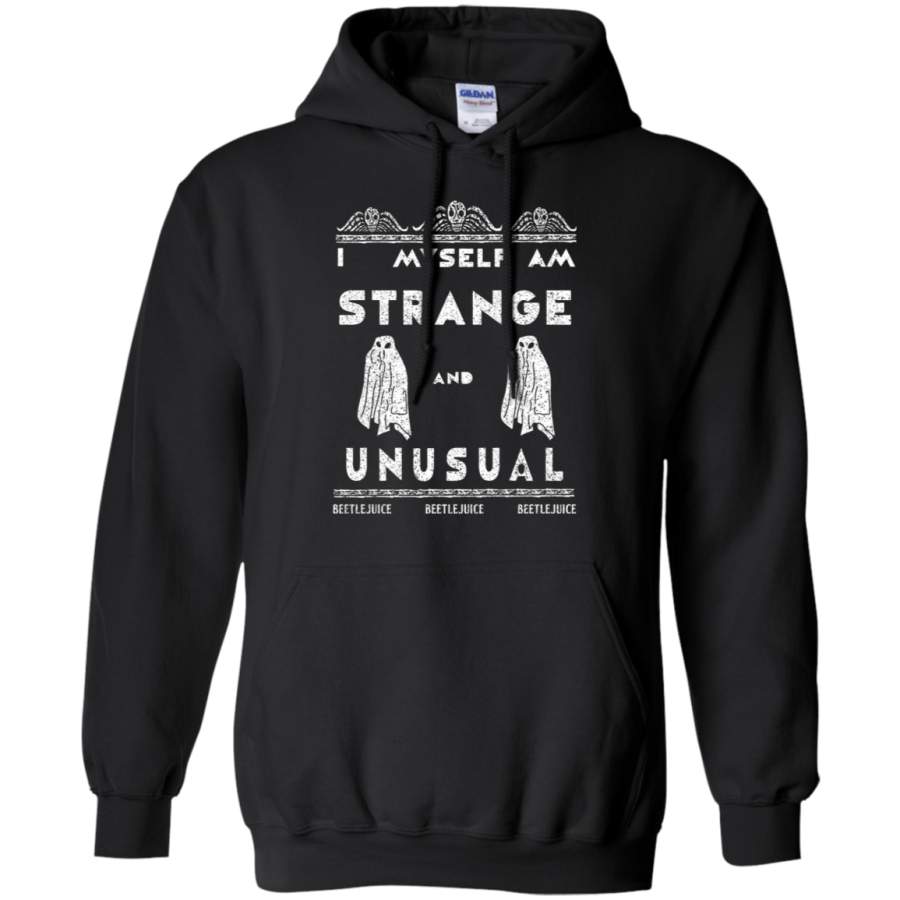 AGR I Myself Am Strange And Unusual Beetlejuice Hoodie