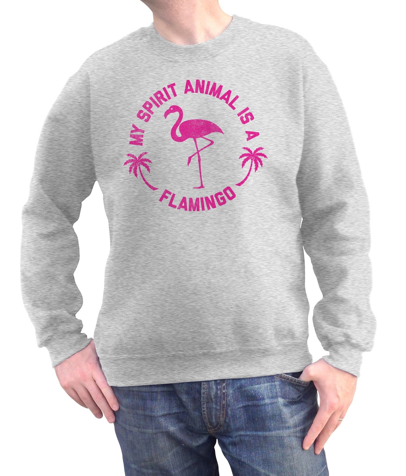 Unisex My Spirit Animal Is A Flamingo Sweatshirt