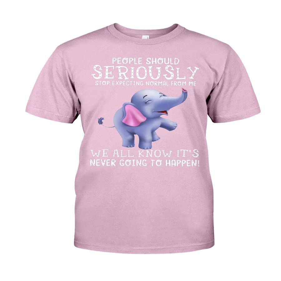 Elephants Classic T-shirt Unisex Shirt For Women/men – T-Shirt