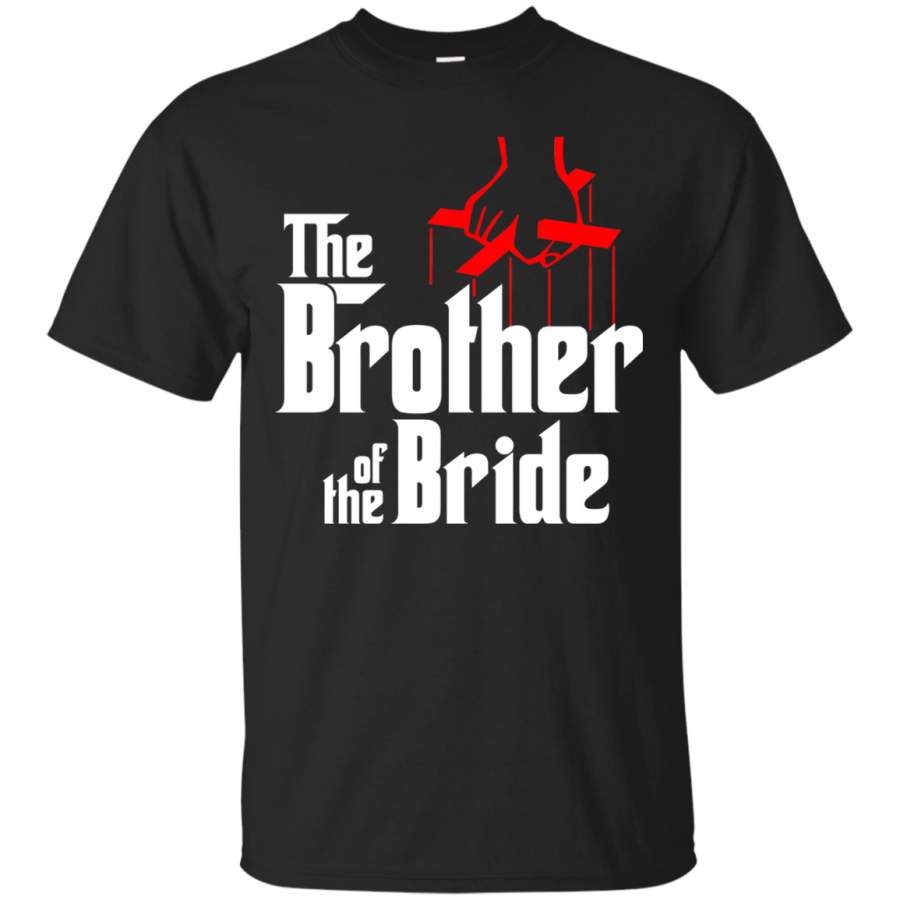 AGR Brother of the Bride Wedding Gift t shirt Cotton t shirt