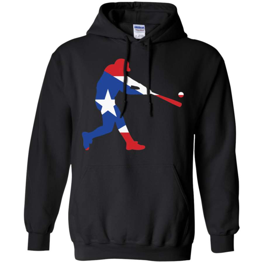 AGR Puerto Rico Baseball – PR Batter Classic Flag Hoodie