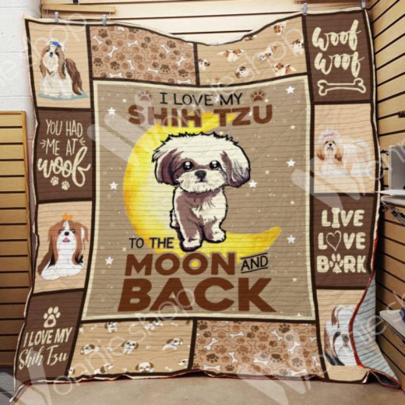 Shih Tzu Dog Blanket NOV1502 79O31