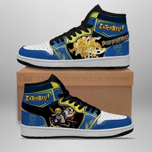 Zatch Bell Shoes Baou Zakeruga Jordan Sneakers Anime Shoes Jordan Sneaker