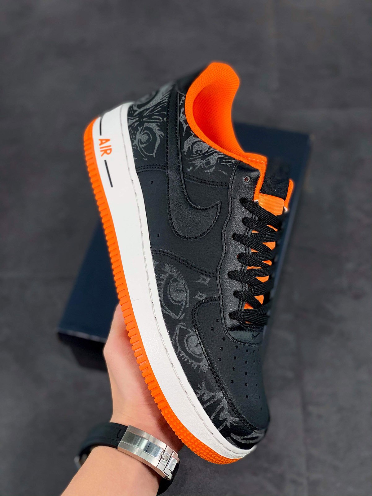 Nike Air Force 1 Low Halloween BlackStarfishSail 5340522