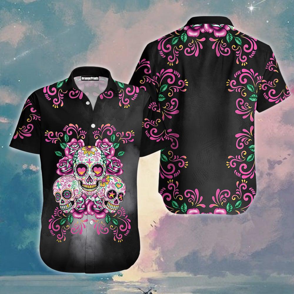 Sugar Skull Hawaii Shirt For Men And Women Ha110597