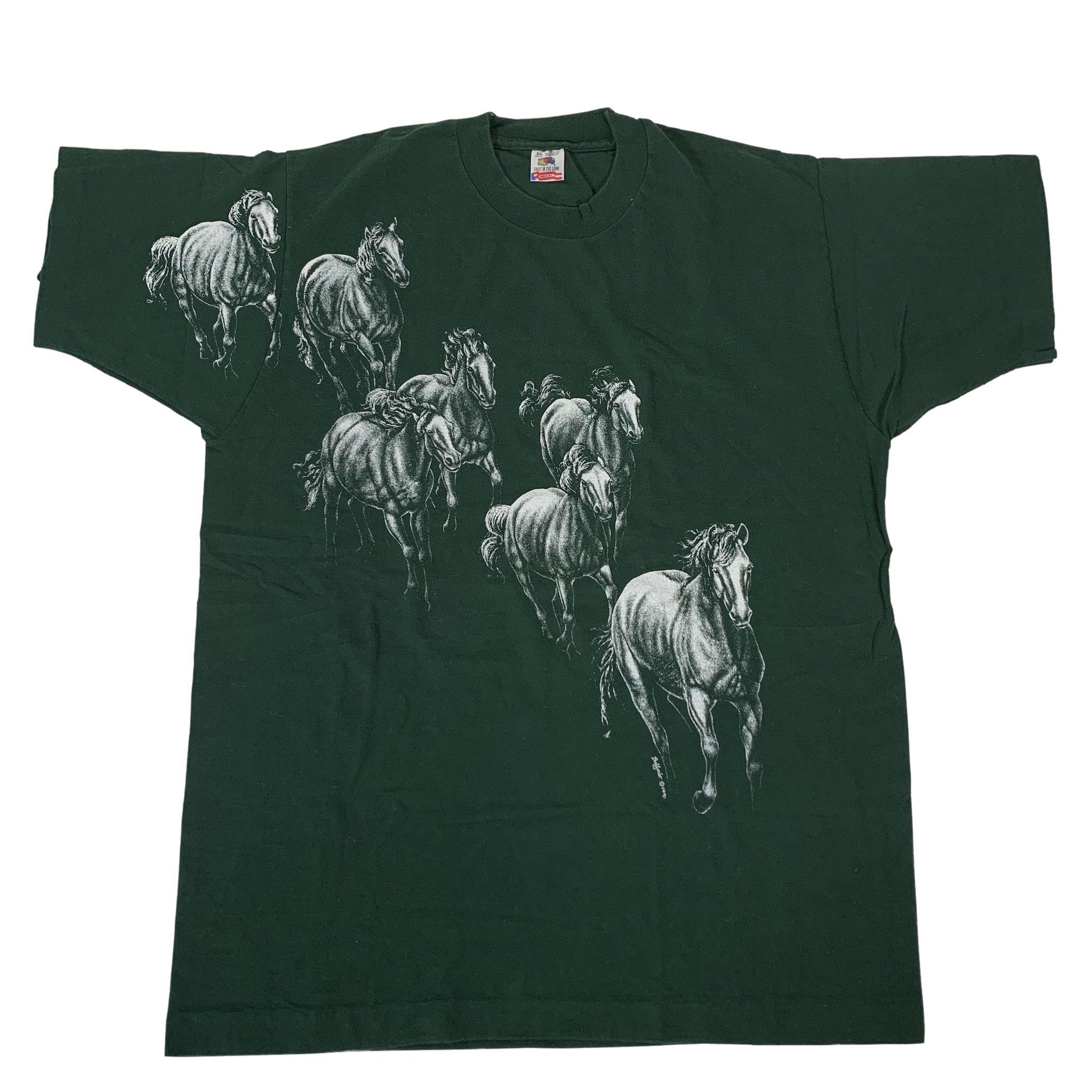 Vintage Team Of Horses “1991” T-Shirt