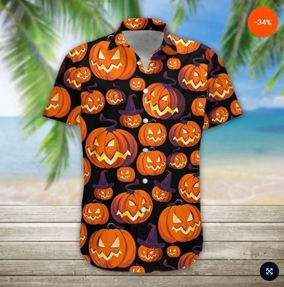 Get Here Pumpkin Hawaii Aloha Shirts Ha93025