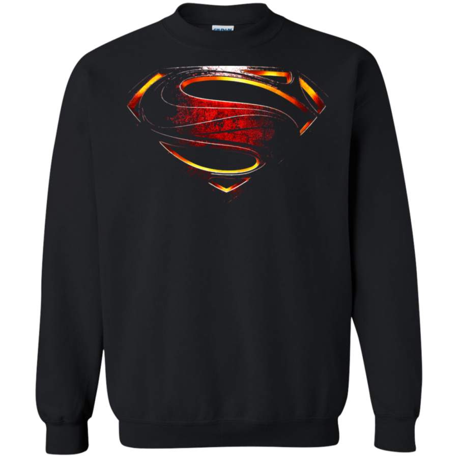 AGR DC Comics 3D Logo Superman Justice League Sweatshirt