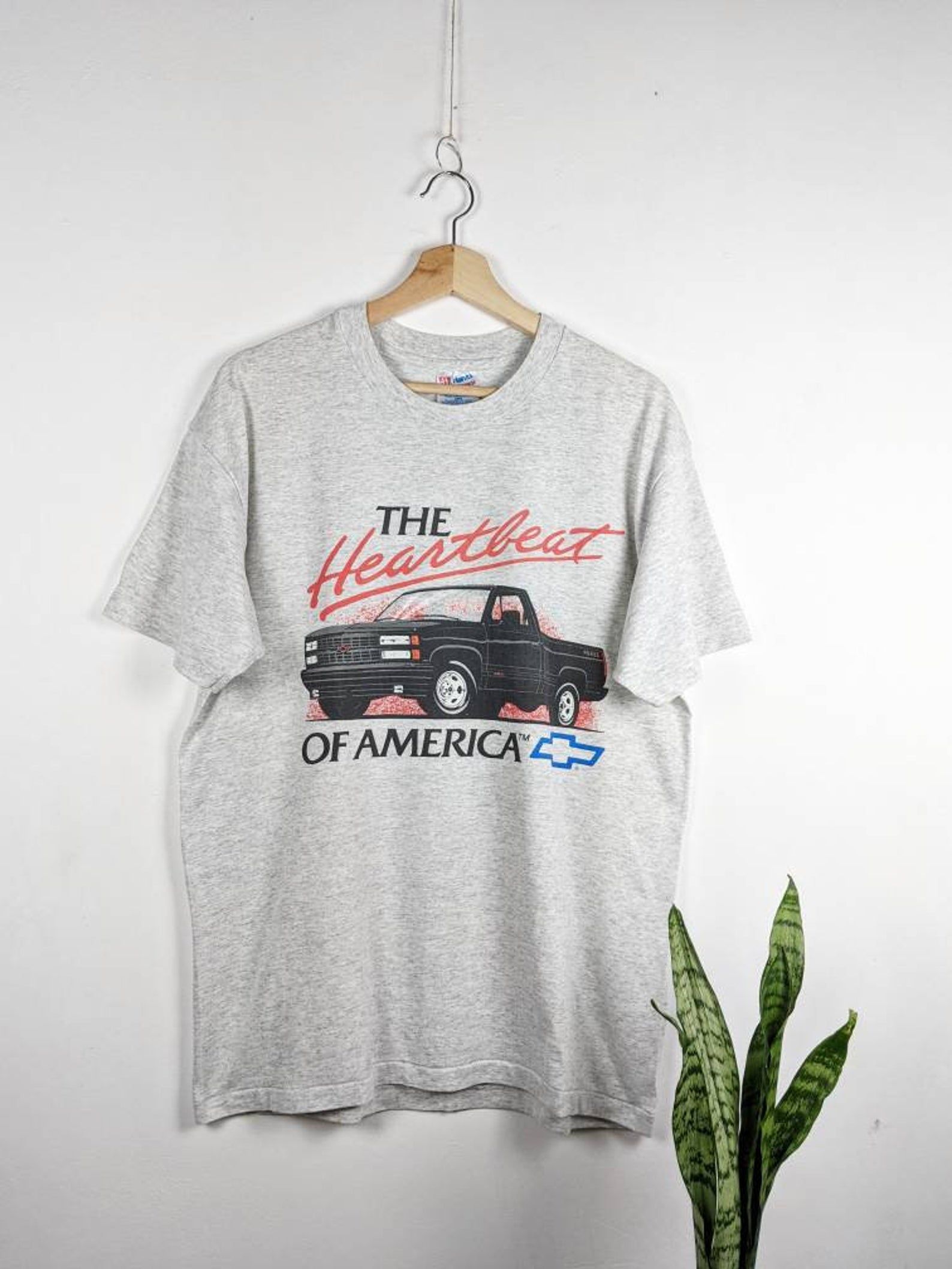 Vtg Chevrolet The Heartbeat Of America T-Shirt